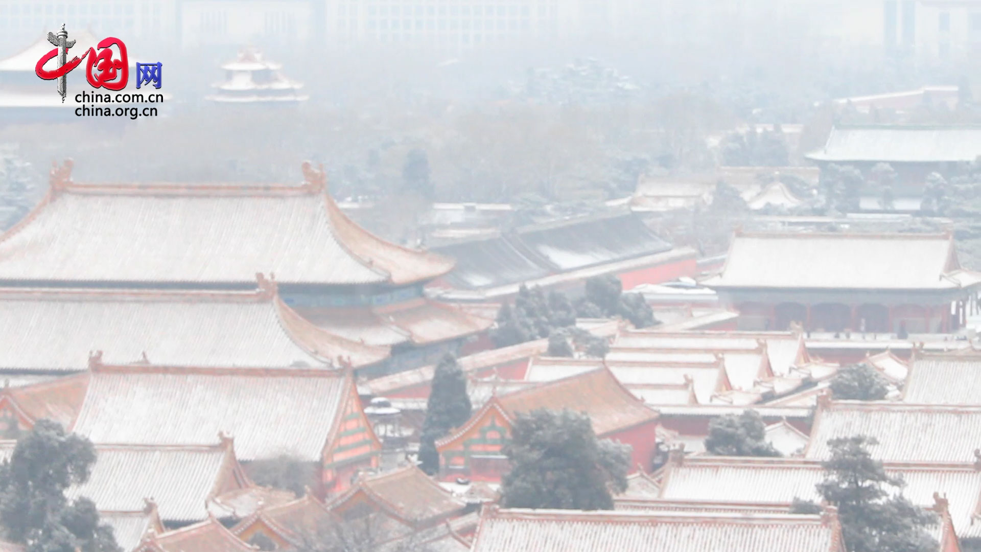 雪落下的声音！一起感受大雪中故宫穿越时光之美